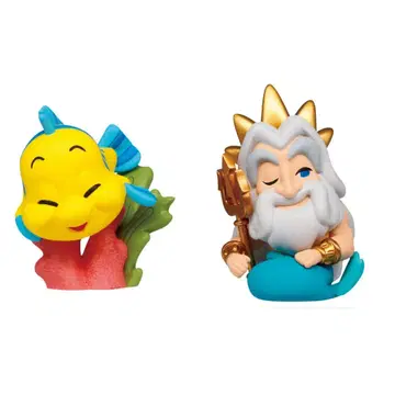 [ 미개봉 새상품 ] 디즈니 인어공주 어깨 쿵 플라운더 트라이튼 왕