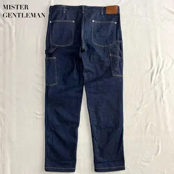미스터 젠틀맨 데님 더블니 페인터 팬츠 36