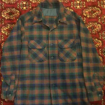 60s-70s pendleton 셔츠 좋은 배색
