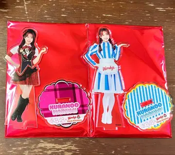쿠라노오 나루미 AKB48 웬디스 콜라보 한정판 아크릴 스탠드 컴프