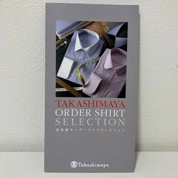 [ 타카시마야 ] 오더 셔츠 셀렉션 맞춤권 TS-1520