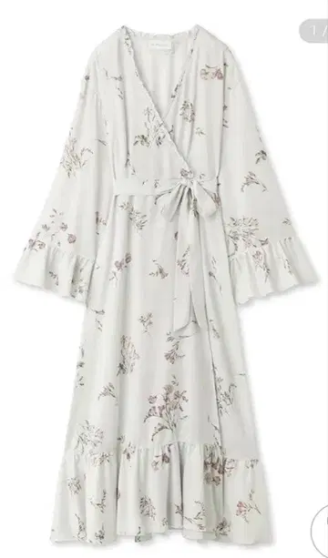 SNIDEL HOME 꽃무늬 롱 원피스 가운 완판템