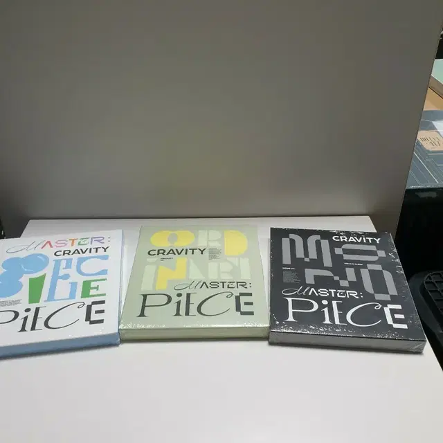 크래비티 Master Piece 앨범 3종 세트