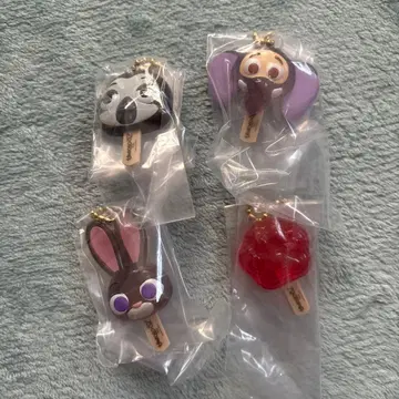 주토피아 아이스캔디 참 4개 가챠