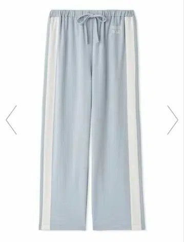 [ 미사용 새상품 ] 젤라피케 인레이 로고 라인 롱 팬츠