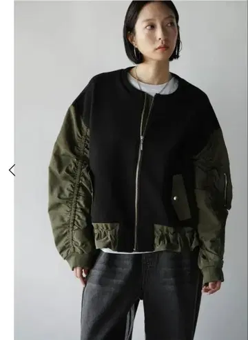 택 포함 미사용 새상품 RADIATE 블랙/올리브 자켓