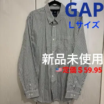 [미사용 새상품] GAP 갭 긴팔 셔츠 스트라이프 미국 구매품