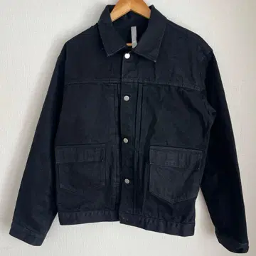 webber 데님 자켓 블랙