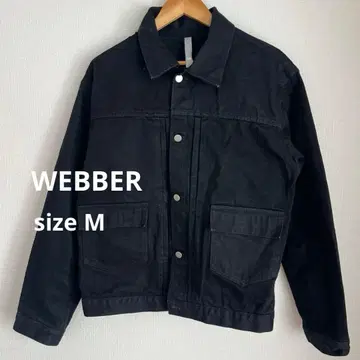 webber 데님 자켓 블랙