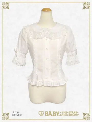 BABY La Petite Fleur 5부 소매 블라우스