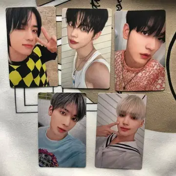 TXT 투바 중화 영통 fight or escape 트레이딩 카드 5장