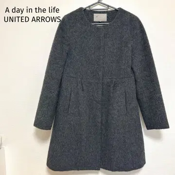 [ 새상품급 ] Adayinthelife 알파카 혼방 울 코트