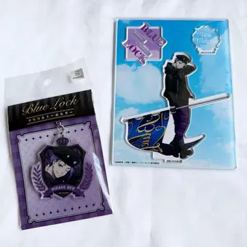 블루 록 미카게 레오 아크릴 키링 아크릴 스탠드 FLAG