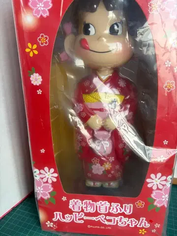 후지야 기모노 목인형 해피 페코짱