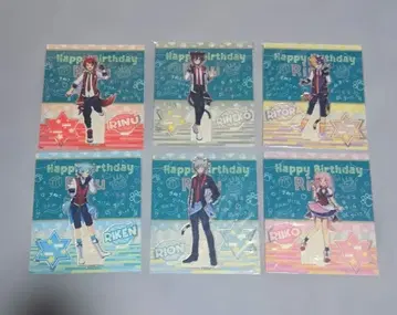 리군 패밀리 아크릴 스탠드 6개 세트