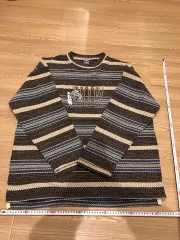 TEX AVERY 스트라이프 니트 스웨터 M