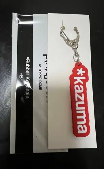 카와무라 카즈마 러버 키링 익명 배송