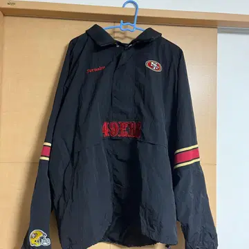 perushu x NFL 49ers 나일론 자켓