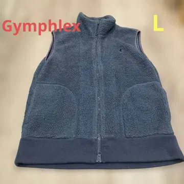 Gymphlex 베스트 L 사이즈 탁한 블루 색상