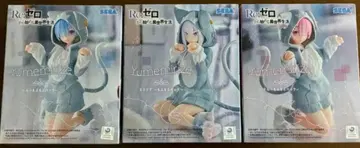 리제로 yumemirize 피규어 3종 세트