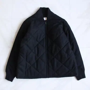 sunny clouds 나무꾼들의 퀼팅 자켓 L 블랙