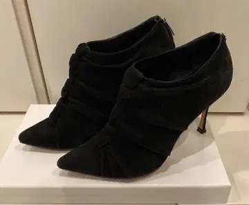 세르지오 로시 부티 스웨이드 블랙 36