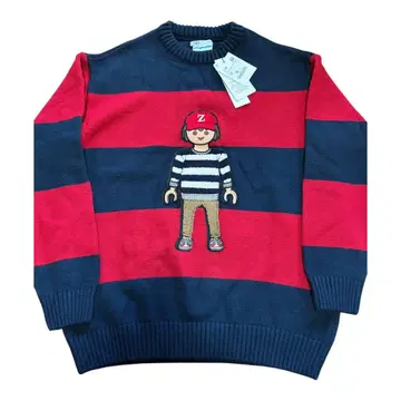 ZARA x Playmobil 콜라보 오버 사이즈 보더 니트