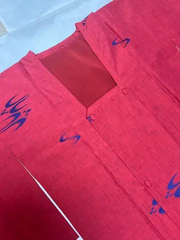 빨간색 계통 미치유키 롱 코트 (코트 C) 미사용 새상품 연수 경과