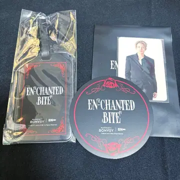 히승 (ENHYPEN) 오리지널 메시지 카드 포함 수하물 택 EN-