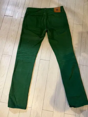 랄프 로렌 Vintage Slim 그린 데님