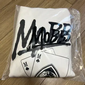MoBB. 화이트 후드티 L 사이즈