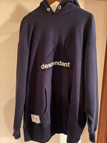 디센던트 네이비 후드티 사이즈 3