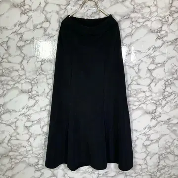 mystic 미스틱 (2) 머메이드 롱 스커트 블랙