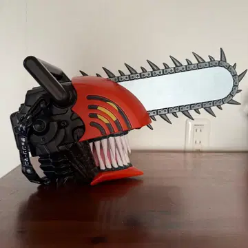 체인소 맨 헤드형 팝콘 박스 미사용