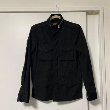 어반 리서치 블랙 밀리터리 블루종