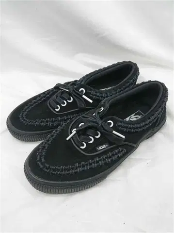 반스 V95CF I.LACE 블랙 계열 스웨이드 스니커즈 25cm