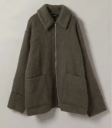 JEANASIS 샤기 집업 코트