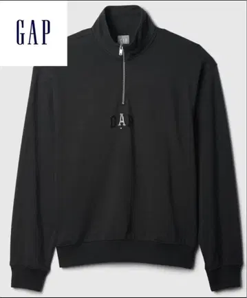 GAP 하프 지퍼 맨투맨