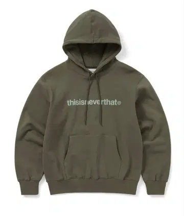 미개봉 새상품 thisisnvrthat 올리브 후드티 L 사이즈