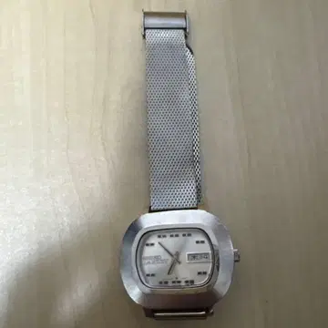 SEIKO 자동 와인딩 시계 스퀘어 화이트