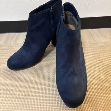 숏 부츠 네이비 여성용