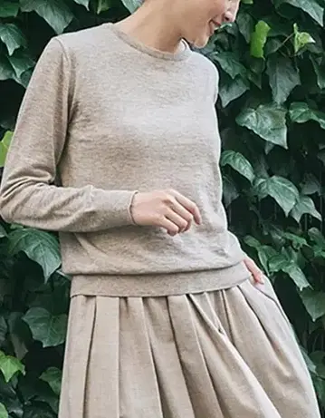 [프리스틴] 야크 크루넥 풀오버