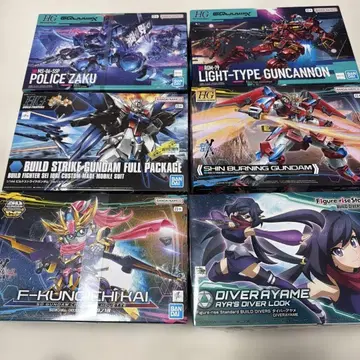 HG 건담 프라모델 6종 세트
