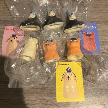 HONGAMA 캡슐 토이 6점 한정판 씰 포함