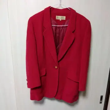 SAISON DE MIKI 테일러드 자켓 빨간색 38