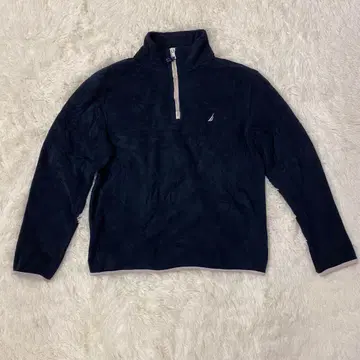 [ 새상품급 ] NAUTICA 노티카 플리스 남성용 L 네이비 로고