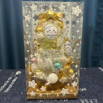 치이카와 크리스마스 트리 화이트/골드