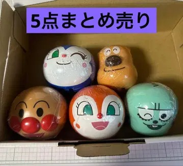 269. 호빵맨 캡슐 토이 5개 묶음 판매