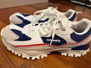 [ 일본 미발매 ] UMBRO 스니커즈 화이트/네이비/레드