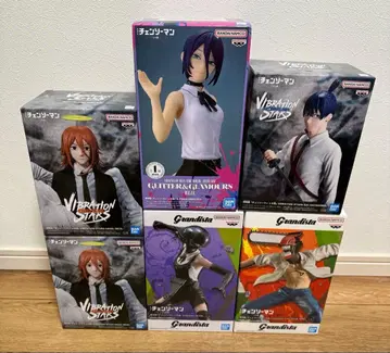 체인소 맨 미개봉 새상품 피규어 세트